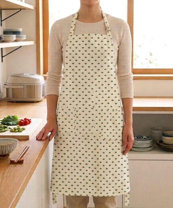 Oat, Clay & Sandstone Bib Apron 002