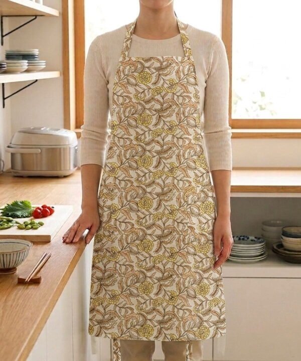 Sandstone, Clay & Oat Bib Apron 005