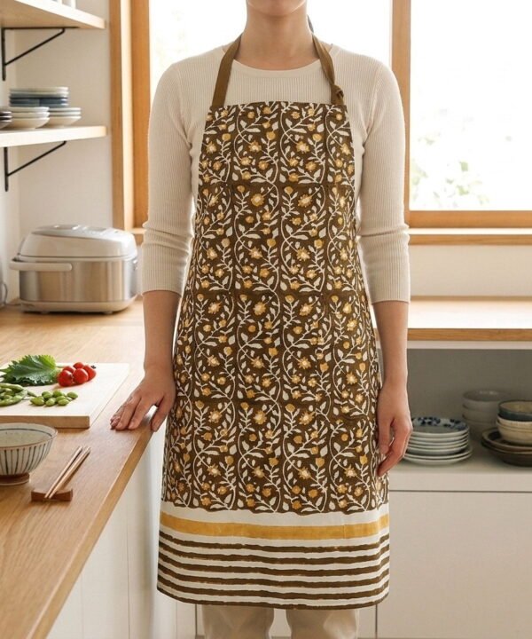 Clay & Terracotta Bib Apron