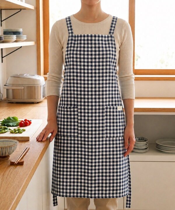 Ash & Terracotta Pinafore Apron