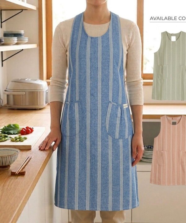 Ash & Cobalt Pinafore Apron