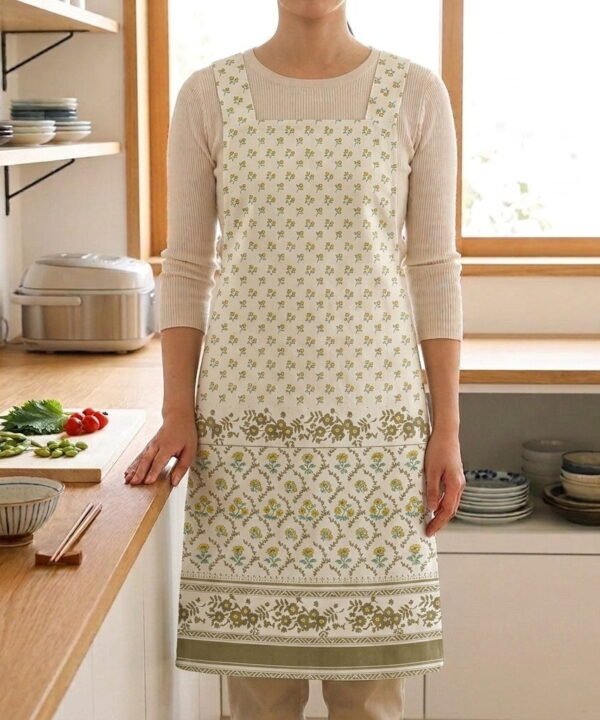 Oat, Clay & Sandstone Pinafore Apron 040