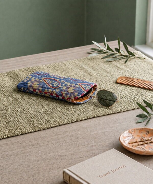 Sandstone & Oat Eyeglass Case