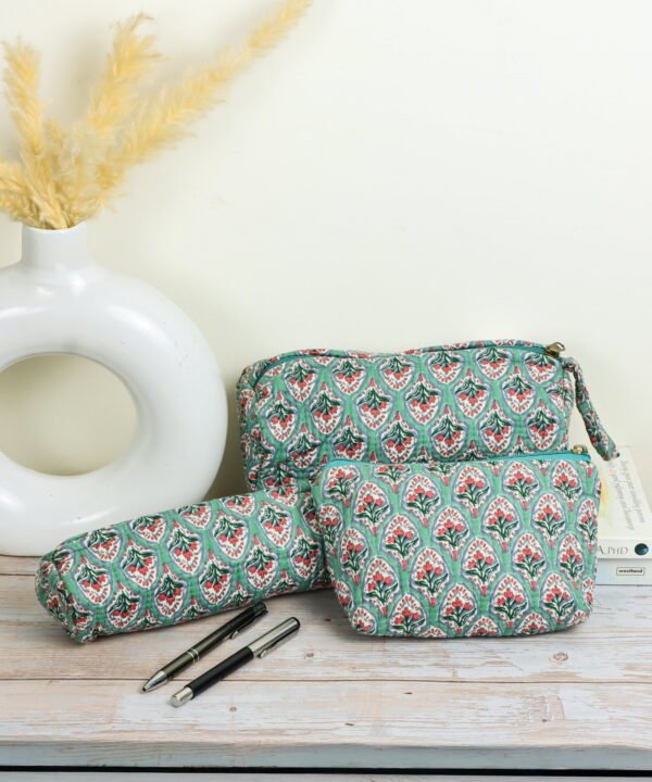 Snow & Ash Boxy Pouch